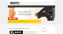 Desktop Screenshot of maxfitgloves.ca